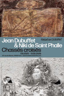 affiche de la Fondation Dubuffet 