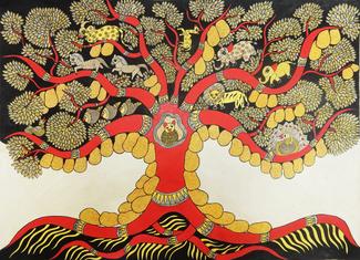 Art tribal de l'Inde