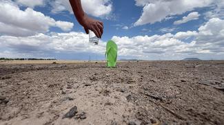 Donner un verre d'eau au désert chaque jour