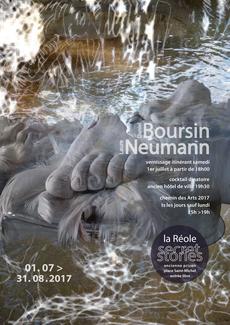 affiche exposition secret stories, la Réole, 2017