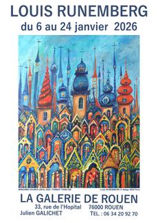 La Galerie de Rouen présente Louis RUNEMBERG 