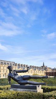 Aristide Maillol - L’Air (1938), Jardin du Carrousel, Décembre 2025 © Marina Smirnovawww.espacemusees.org