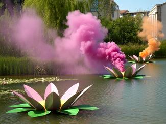 Judy Chicago, An Homage to Arles, 2024, © Chicago Woodman LLC; Judy Chicago/Artist Rights Society (ARS), New York Photo © Chicago Woodman LLC; Donald Woodman/ARS, NY