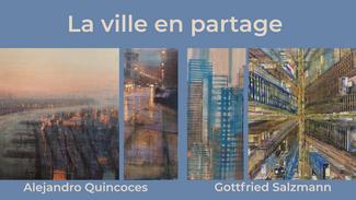 Carton de l'exposition "La ville en partage"
