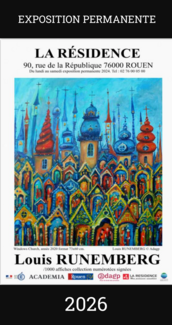  la Résidence présente Louis RUNEMBERG nouvelle collection 