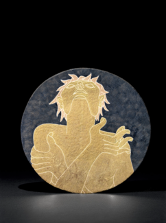 Nino Caruso, 'Plat', Céramique émaillée