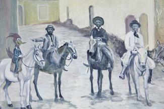 ‘Os 5 cavalheiros’, 2026, by Tiago Malagodi