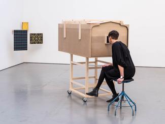 Matts Leiderstam, What Does the Grid Do? (Grande Machine), 2022-26. Courtesy of the Artist and Andréhn-Schiptjenko © Jean-Baptiste Bérange