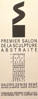 Premier Salon de la sculpture abstraite