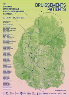 Affiche de la 11e Biennale de Melle © Jean-Claude Chianale