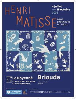 Affiche exposition Matisse, Brioude