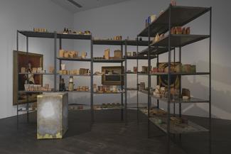 Joseph Beuys, Wirtschaftswerte, 1980, installation view