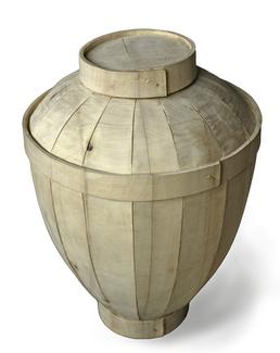 Sculpture en bois de tilleul - 40 x 20 x 20 cm