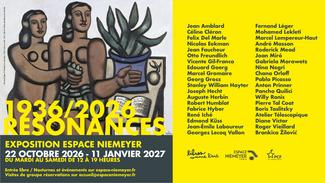 Visuel exposition "1936/2026, Résonances"