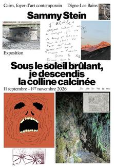 Sous le soleil brûlant, je descendis la colline calcinée
