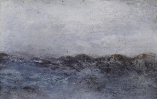 Peinture, encre rehaussÃ©e sur papier