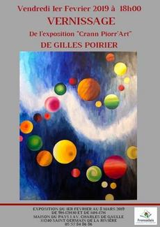 Affiche expo Crann Piorr'Art