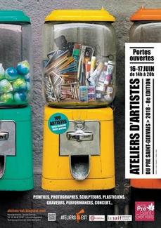 8e Portes ouvertes des Ateliers d'Artistes du PrÃ© Saint-Gervais - 2018