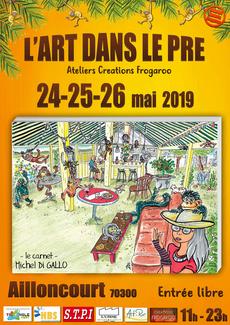 affiche L'Art dans le PrÃ©