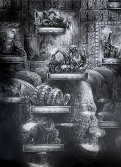 Quentin Spohn, Sans titre, 2019, graphite sur papier, 70 x 50 cm