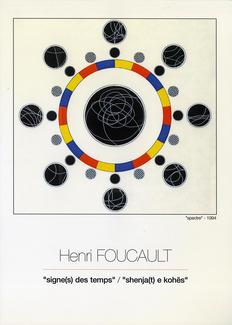 Henri Foucault, exposition Signe(s) des temps, 1999