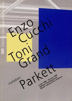 affiche exposition Toni Grand, Centre Pompidou