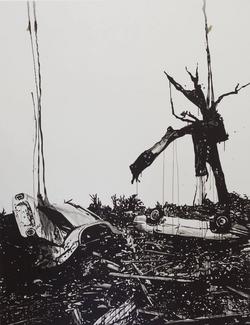Monica Bonvicini, Moore Oklahoma 2013, 2017, collection de la Province de Hainaut. Courtesy the artist and Galleria Raffaella Cortese, Milan.