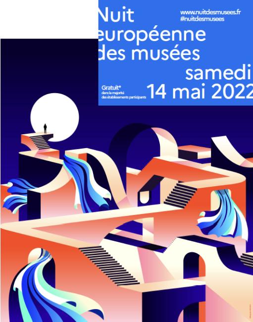 Affiche Nuit des musées 2022