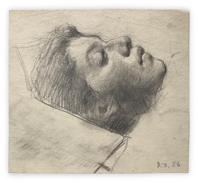 toma sleeping, 1956