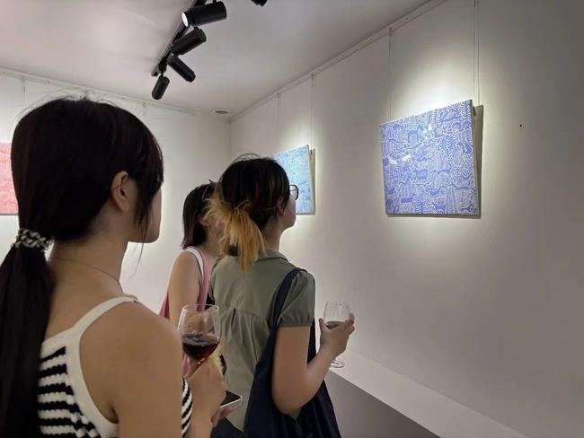 Vernissage de l'exposition Symbiose