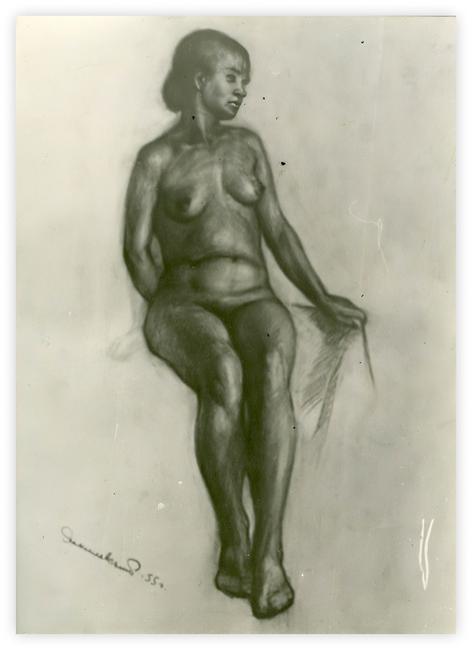 model, 1955