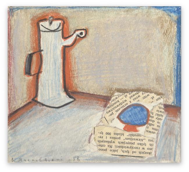 still life with a teapot, 1958