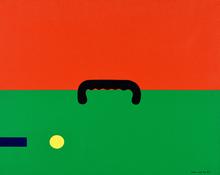 Série des Symboles (horizon rouge), 1974