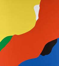Nuages (fond jaune), 1980