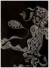 Sans titre (Grattage carte noire)