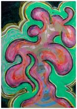 Sans titre (rose et vert) - 1961