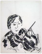 "le violoniste" — 