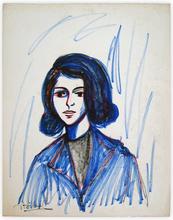 portrait femme (en buste) — 