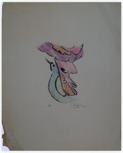 litho 4/8 - bird from paradise — 