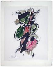 abstract calligraphic — 