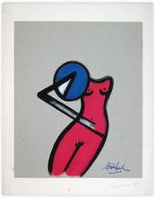 abstract - "l'horloge biologique" "femme sans tête" — 