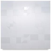 Collages de cubes sur bois — 1976