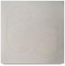 Blanc sur Blanc, double cylindre — circa 1976