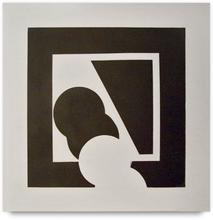 Oblique en noir et blanc — 2005