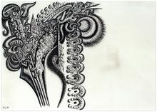 Sans titre (dessin à l'encre) - 1999