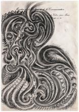 Agonie de Nietzsche dessin - 1981