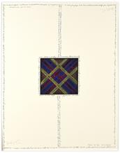 Sans titre, Série Egypte-bleu, cartouche - circa 1991