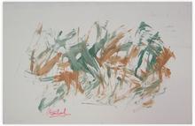 abstract calligraphic — 