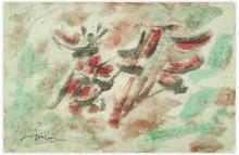 abstract calligraphic — 