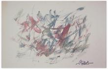 abstract calligraphic — 